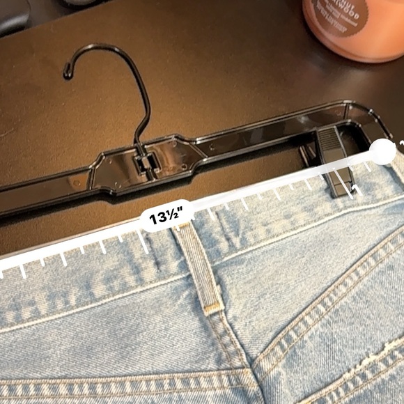 AGOLDE Los Angeles Women’s Distressed Ripped Jeans Size 24 High Rise Straight - Picture 5 of 5